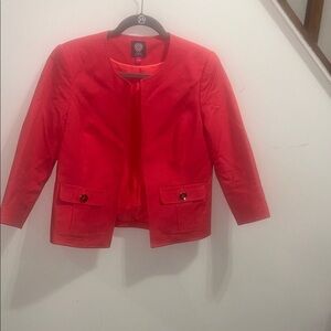 Vince Camuto Vibrant Red Blazer